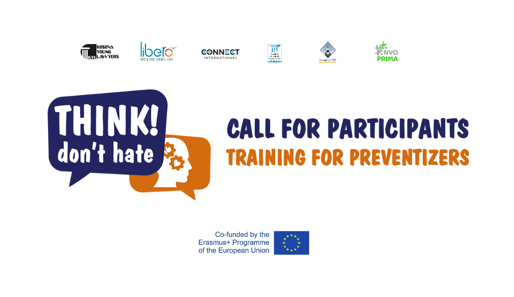 Call for Participants – “THINK! Don’t Hate” Training for Trainers