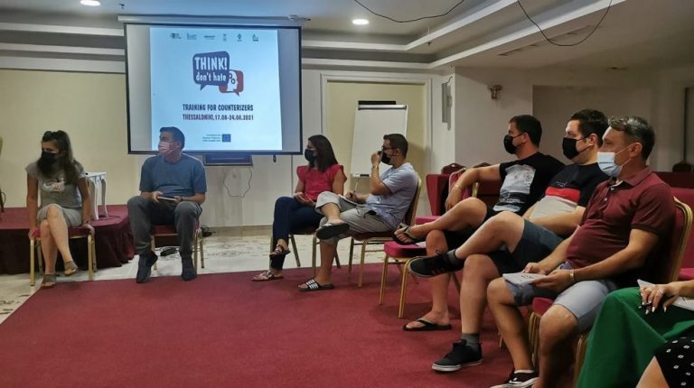 Read more about the article “Think! Don’t Hate” Training for Counterizers – Thessaloniki, Greece