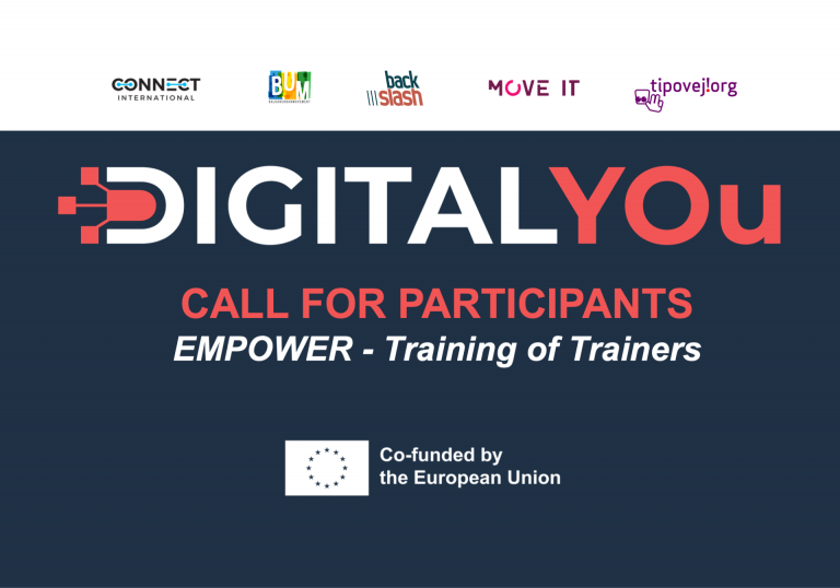 Read more about the article Call for Participants: DigitalYou Training for Trainers – Empower!