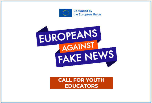 You are currently viewing Call for YOUTH EDUCATORS @  “EuropeansAgainst Fake News” Online Event