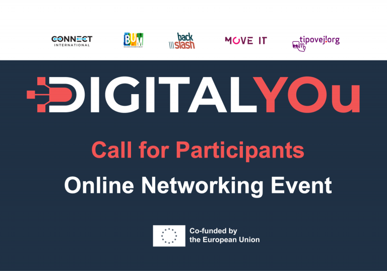 Read more about the article Open Call for Participants / Digital YOu Online Networking Event 
