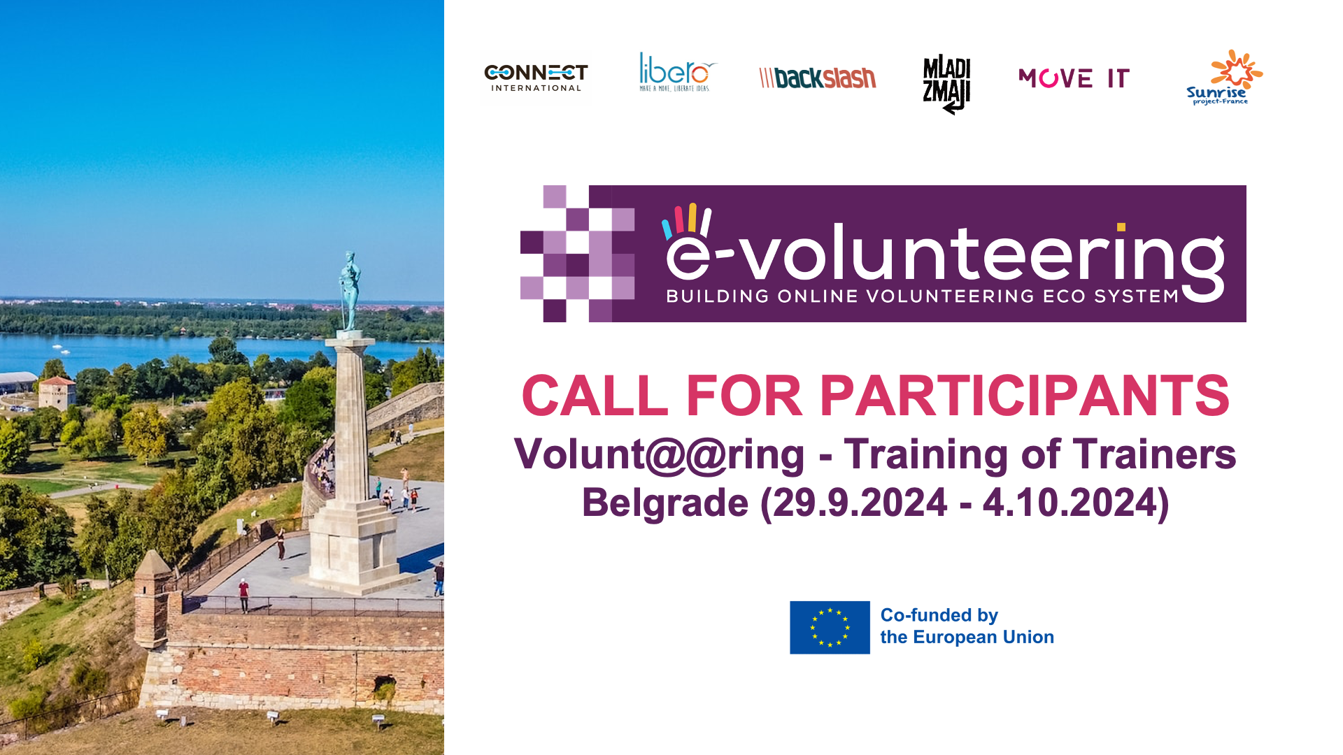 You are currently viewing Call for the Volunt@@ring Training of Trainers in Belgrade