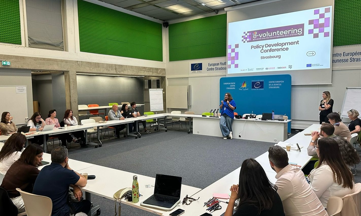 Read more about the article From practice to policy: E-volunteering Policy Development Conference in Strasbourg 